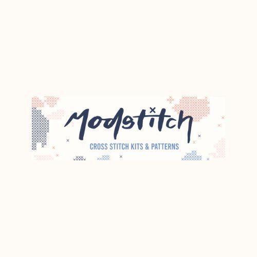 Logo for Modstitch Cross Stitch Kits