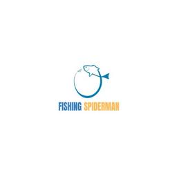 fishing spiderman's logo