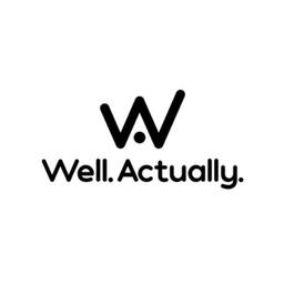 Well-actually logo